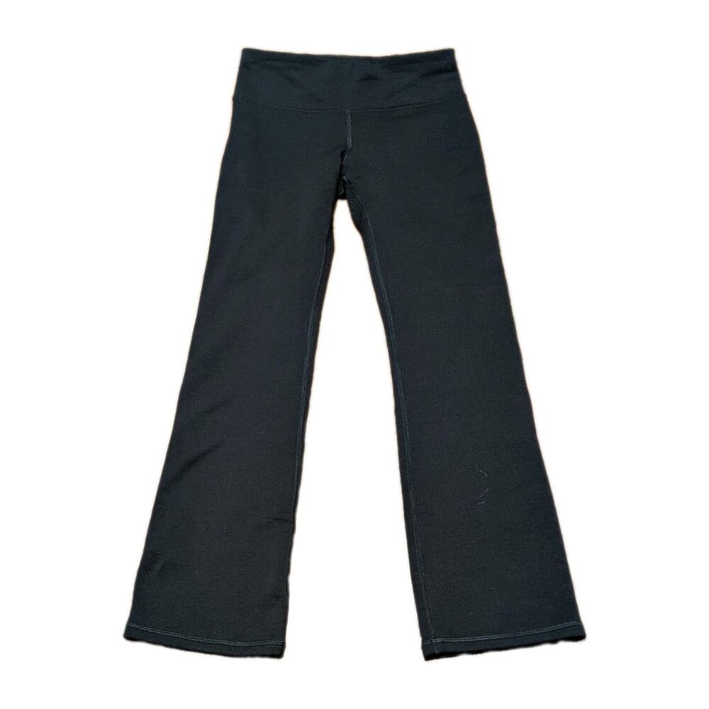 Athleta Altitude Polartec Power Stretch Womens M Black Bootcut Thermal Leggings